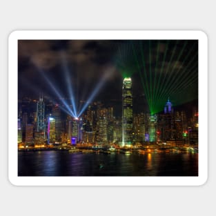 Hong Kong, The Symphony Of Lights Sticker